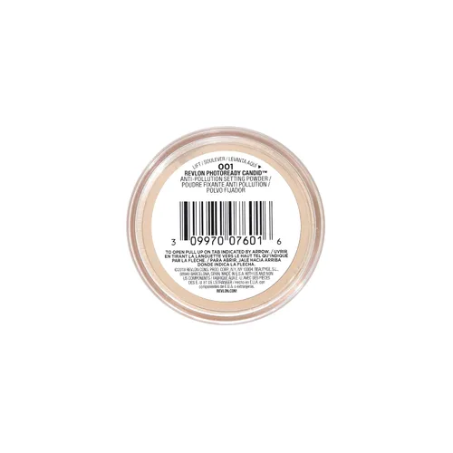 Vista 3 de Revlon PhotoReady - Polvo fijador, maquillaje facial difuminador sincero, anticontaminación, ligero y transpirable, alto pigmento, acabado natural