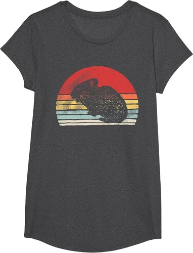 Vista 59 de Camiseta Pika Retro Vintage Asphalt Grey