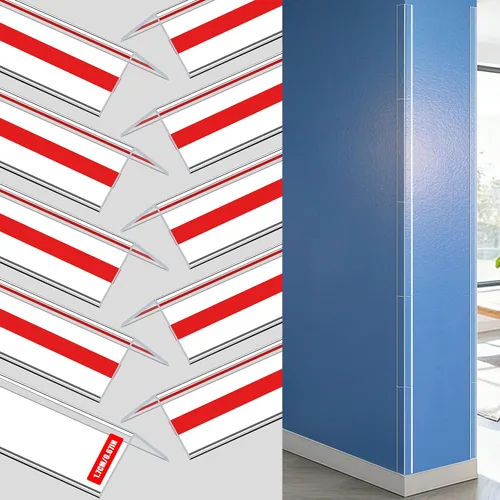Vista 10 de Mini protectores de esquina autoadhesivos transparentes para pared, bonitos protectores de esquina y protector de bordes para marco de puerta