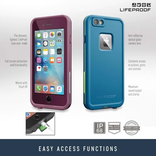 Vista 15 de Lifeproof FRē SERIES - Funda impermeable para iPhone 6/6s (versión de 4.7 pulgadas), embalaje al por menor, puesta de sol