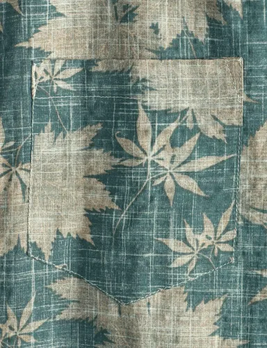 Vista 5 de VATPAVE Camisas hawaianas con bolsillo frontal para hombre, camisas florales casuales de manga corta con botones, camisas tropicales para la playa