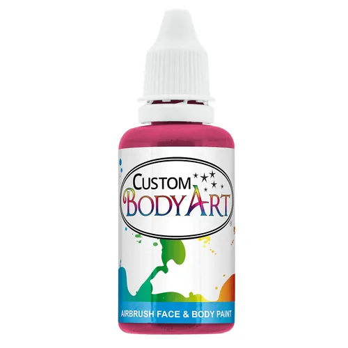 Vista 10 de Custom Body Art Pintura blanca a base de agua de 1 oz para piel, cara Blanco