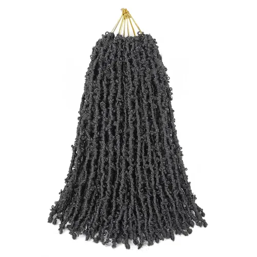 Vista 55 de Superlight Butterfly Locs - Cabello de ganchillo de 12 pulgadas, 6 paquetes