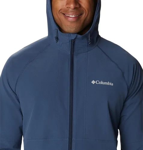 Vista 4 de Columbia Softshell con capucha Tall Heights para hombre