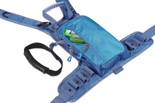 Vista 4 de skiguard Entrenador de arnés de esquí para niños: ayuda a los niños pequeños a aprender a esquiar con apoyo, arnés de esquí infantil con mochila
