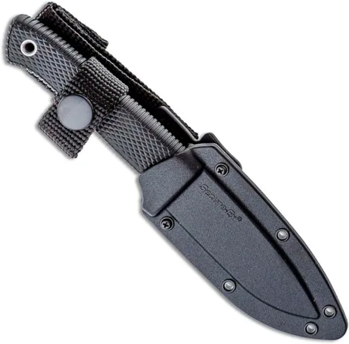 Vista 7 de Cold Steel 3V Pendleton Mini Hunter Cuchillo de caza de hoja fija w/vaina - 36LPCM
