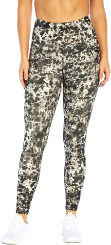 Vista 2 de Bally Total Fitness Leggings de tiro alto con bolsillo para mujer