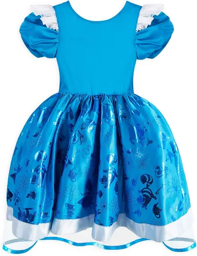 Vista 3 de Disney Disfraz de Alicia para Niñas – Alicia en el País