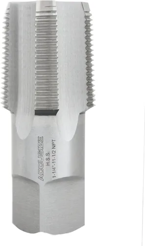 Vista 11 de Accusize - Grifo de tubo cónico HSS de 1/2"-14 - NPT, NPT-12