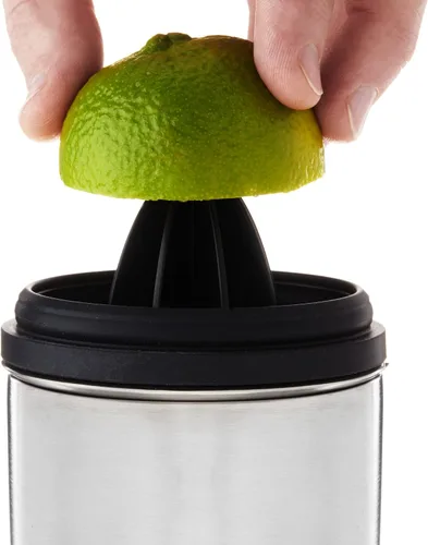 Vista 9 de Viski Alchemi - Coctelera aislada al vacío con escariador de cítricos, tapa, colador para cócteles fríos, margarita, whisky sour, coctelera