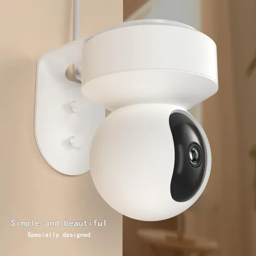 Vista 2 de Zwolf Soporte de pared de metal en L para cámara Reolink, proporciona mejores ángulos de visión para cámara interior Reolink (no incluida)