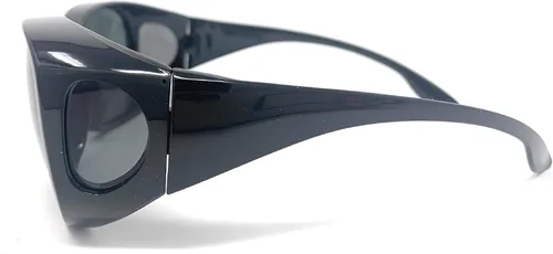 Vista 5 de Gafas de sol polarizadas grandes para hombres y mujeres