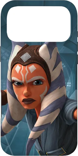 Vista 22 de Carcasa azul Ahsoka Tano para iPhone 13 Pro Max Star Wars The Clone Wars