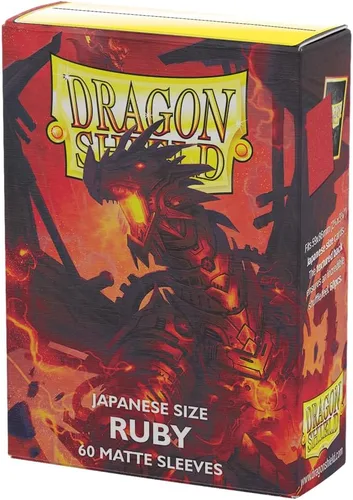 Vista 21 de Dragon Shield Fundas Mate de Tamaño Japonés para Cartas 60 UNID - Fundas TCG Premium Lisas y Resistentes - Compatibles con Yu-Gi-Oh, Naruto