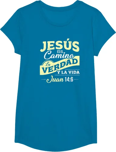 Vista 71 de Camisas de la Biblia de Jesus para los Cristianos Camiseta Española Negro