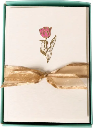 Vista 32 de Graphique Tarjetas de Apple, paquete de 10 tarjetas con sobres, saludos para todas las ocasiones, interior en blanco, relieve de lámina dorada