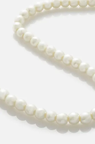 Vista 4 de BABEYOND - Collar de perlas redondas de imitación para novias, bodas