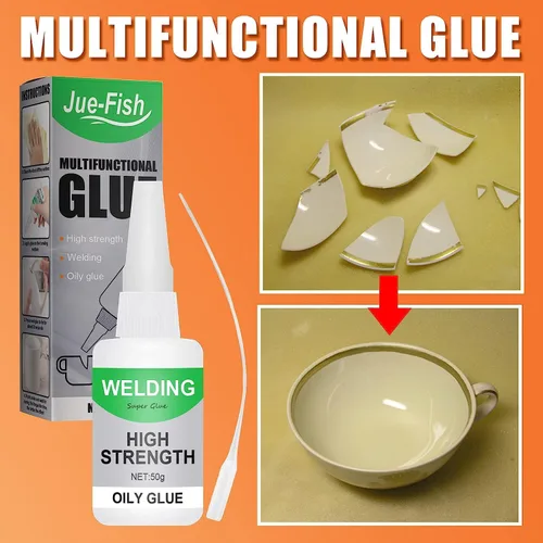 Vista 3 de Pegamento aceitoso Jue Fish Glue, soldadura de alta resistencia (1pcs)