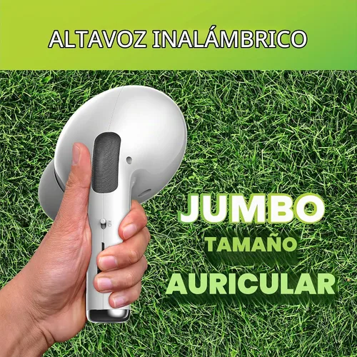 Vista 7 de Coby Altavoz Bluetooth portátil, altavoz inalámbrico en forma de auricular con graves profundos, radio FM, micrófono integrado, tarjeta TF y soporte