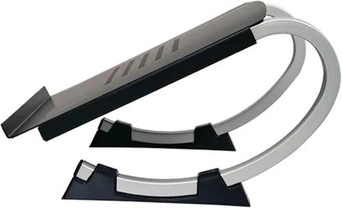 Vista 7 de Allsop Redmond - Soporte ajustable para laptop, elevador ergonómico de metal curvado y ventilado