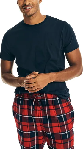 Vista 4 de Nautica Conjunto de pijama de franela para hombre