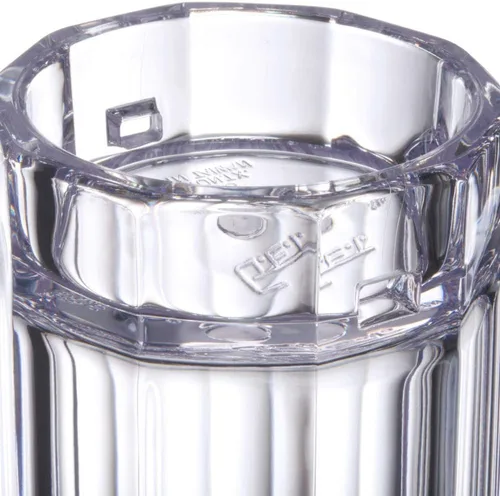 Vista 7 de G.E.T. 00086-PC-CL-EC Jarra/Taza de Cerveza de Plástico Resistente a Roturas, 16 onzas, Policarbonato (Conjunto de 4)