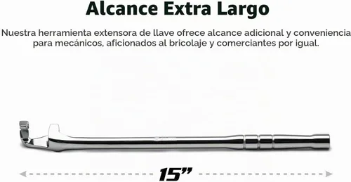 Vista 2 de Capri Tools Extensor de llave de 15 pulgadas