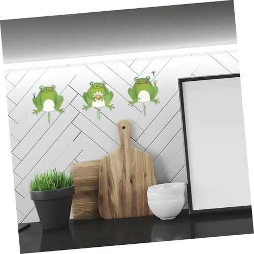 Vista 6 de Gancho de rana para decoración de pared, ganchos para colgar en la pared, ganchos para toallas, gancho decorativo para llaves, lindo gancho