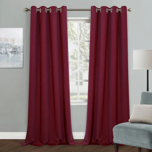 Vista 160 de MYSKY HOME Cortinas Aqua para Armario para Entrada Cortina Opaca para Puerta para Sala de Estar Cortina Oscurecedora de Habitación con Ojales