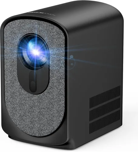 Vista 9 de Mini proyector con WiFi6 5G y Bluetooth, Native 1080P soporta video de película 4K, 350ANSI, corrección trapezoidal automática, enfoque eléctrico