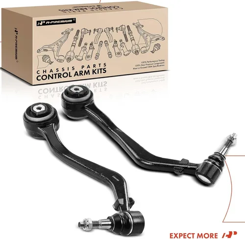 Vista 8 de A-Premium 2 brazos de control delantero inferior delantero con rótula y buje Compatible con Chevrolet Camaro 2010-2015