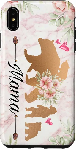 Vista 11 de Mama Bear & Cubs Design Phone Grip - Funda para iPhone 17 de 3 niños