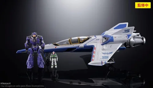 Vista 4 de TAMASHII NATIONS - Lightyear - Nave espacial XL-15, Bandai Spirits Chogokin Metal fundido coleccionable