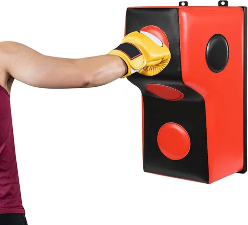 Vista 16 de Saco de Entrenamiento de Boxeo para Montaje en Pared - Objetivo de Entrenamiento de Boxeo Uppercut - Saco de Boxeo Pesado para Adultos