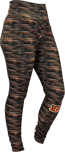 Vista 53 de Zubaz NFL Mallas para mujer de longitud completa de cintura alta básica 1.0