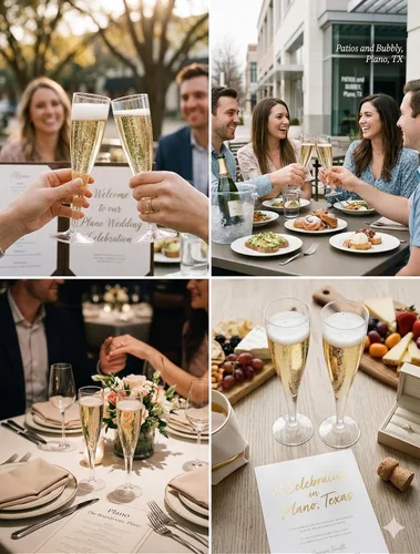 Vista 3 de Oojami 100 Vasos de Plástico Clásicos Desechables de Champaña para Fiestas Vasos de Plástico para Bodas Vasos para Brindar Vasos de Cóctel Paquete