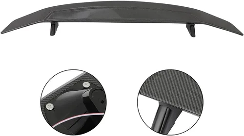 Vista 8 de SCITOO Spoiler Wing GT Style Universal 52" ABS Brillante Carbono Aspecto Trasero Alerón Alerón