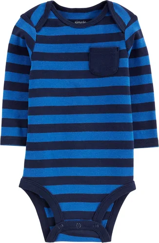 Vista 2 de Simple Joys by Carter's unisex-baby 4-pack Long-sleeve Bodysuit