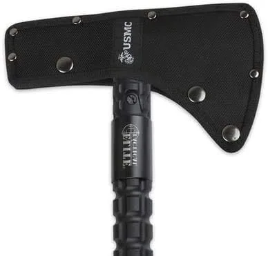 Vista 3 de USMC Hacha Tomahawk de supervivencia.