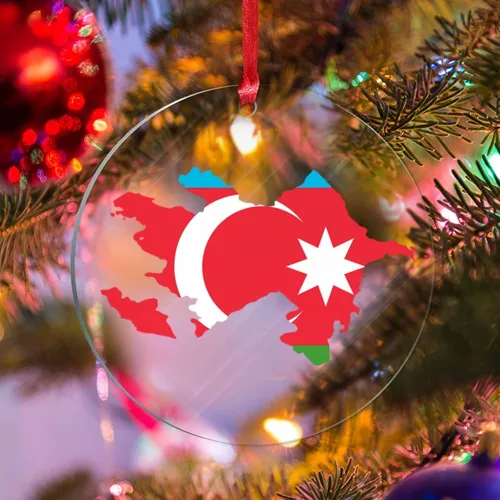 Vista 18 de Bandera de Albania, silueta de árbol, adorno de decoración de árbol de Navidad, bandera nacional, recuerdo de árbol de Navidad, recuerdo de Albania