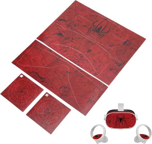 Vista 5 de VGEBY VR - Calcomanías para la piel, calcomanías protectoras para la piel, gafas extraíbles de PVC, calcomanías de piel para Oculus Quest 2