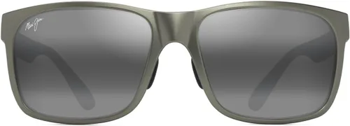 Vista 4 de Maui Jim Gafas de sol rectangulares polarizadas Red Sands para hombre y mujer