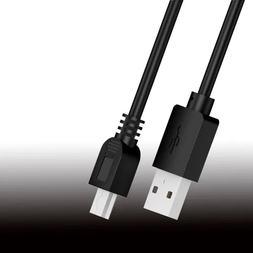 Vista 2 de Eopzol 10ft Feet Long USB PowerCharger Cable Cord for Nintendo Wii U Pro Controller