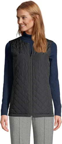 Vista 5 de Lands' End Parka impermeable con aislamiento 3 en 1 para mujer, Negro