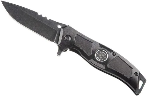 Vista 2 de Klein Tools Cuchillo de bolsillo para electricista (44228) y juego de llaves hexagonales (70550)