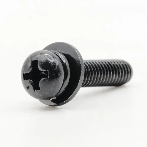 Vista 4 de ReplacementScrews Tornillos de soporte compatibles con Insignia NS-50D510NA19 (NS50D510NA19), Complete Feet / Legs Screw Set, Black Plated, Metric