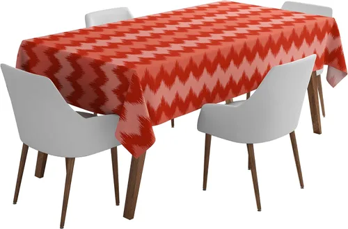 Vista 9 de Mantel cuadrado para interiores y exteriores de 58 x 58 pulgadas, mantel cuadrado impermeable para mesa de patio, manteles de primavera/verano