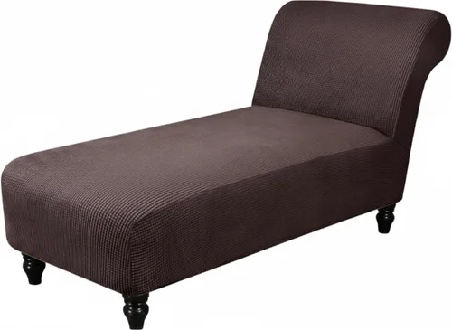 Vista 15 de Funda para tumbona sin brazos, fundas elásticas para silla de sala de estar, funda de diván sin brazos, fundas de interior para dormitorio, tela