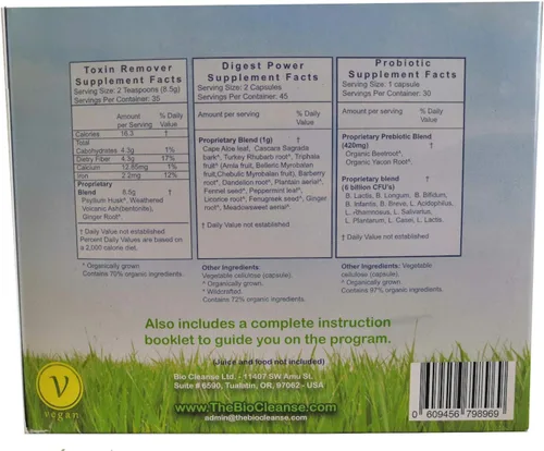 Vista 2 de Bio Cleanse - Kit de desintoxicación de hierbas