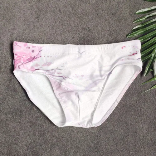 Vista 7 de UXH Traje de baño para hombre Briefs acolchado traje de baño masculino sexy natación bikini tabla playa surf natación troncos